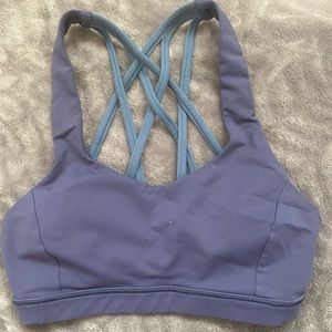 Lululemon energy sports bra size 2 navy